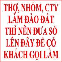DỊCH VỤ ĐÀO ĐẤT