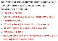 NỘI THẤT TRONG HỢP ĐỒNG CHÌA KHÓA TRAO TAY KHÁCH SẠN
