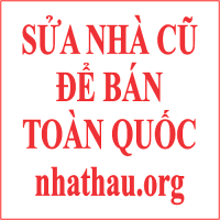 SỬA NHÀ CŨ ĐỂ BÁN