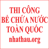 THI CÔNG BỂ CHỨA NƯỚC SẠCH