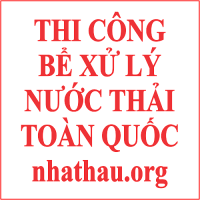 THI CÔNG BỂ XỬ LÝ NƯỚC THẢI