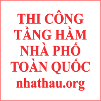 THI CÔNG TẦNG HẦM NHÀ PHỐ