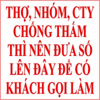 THỢ CHỐNG THẤM