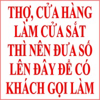 THỢ CỬA SẮT